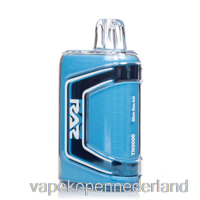 Elektronische Sigaret Vape Raz Tn9000 Wegwerp Blauw Razz Ijs